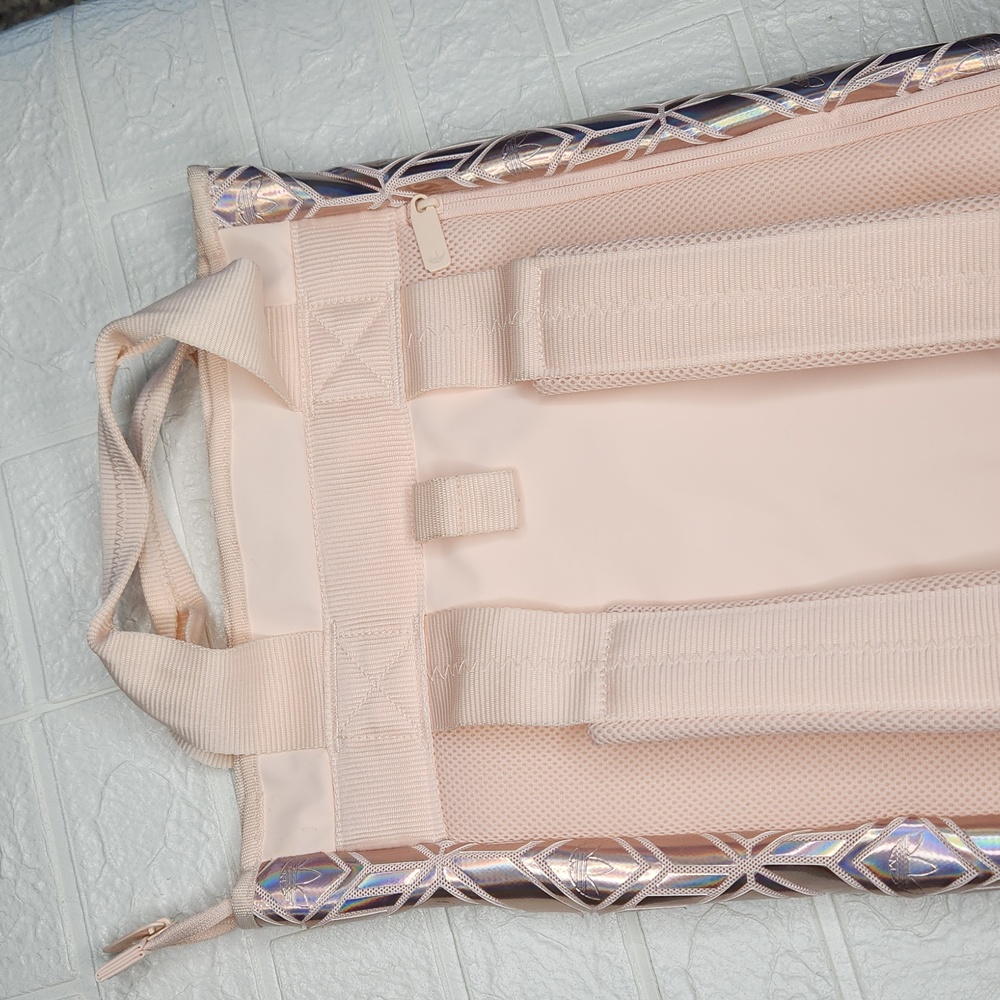 Adidas 3'D Toploader Backpack Laptop Bag-Pink - Picture 7 of 9